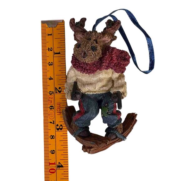 Boyds Collection Murdock Mufflemoose Second Thoughts 2001 Ornament with Box - Picture 3 of 4
